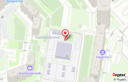 Детский сад №107 в Орджоникидзевском районе на карте