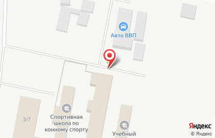 Спортивная школа по конному спорту на карте