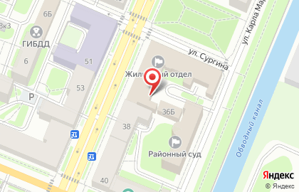 Межведомственная комиссия по вопросам перепланирования квартир, пригодности квартир для проживания Кронштадтского района на карте