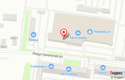 Оптово-розничная фирма АвтоКомпонент на Индустриальной улице на карте