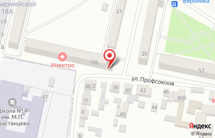 Продовольственный магазин Эконом на Красноармейской улице на карте