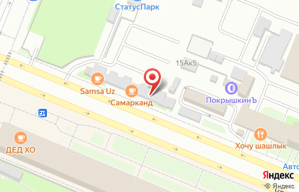 Ресторан Самарканд на улице Михаила Дудина на карте