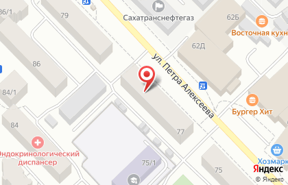 Гудвер на улице Петра Алексеева на карте