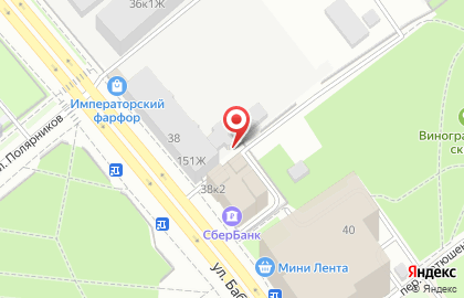 SПБ на улице Бабушкина на карте