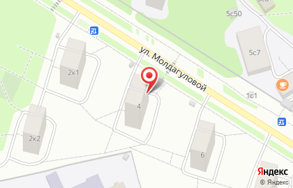 Калининский, ЖСК на карте
