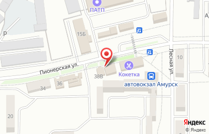 Магазин автотоваров Гранд-Авто на Пионерской улице на карте
