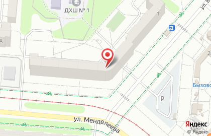 Магазин Разливное пиво на улице Бызова на карте