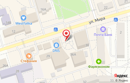 Оператор связи МегаФон в Шелехове на карте
