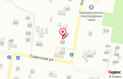 Старый Борковский на карте