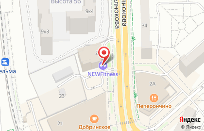 Танцевальный клуб Tango на улице Генерала Челнокова на карте