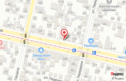 Инновационная стоматология Руссдент на улице Калинина на карте
