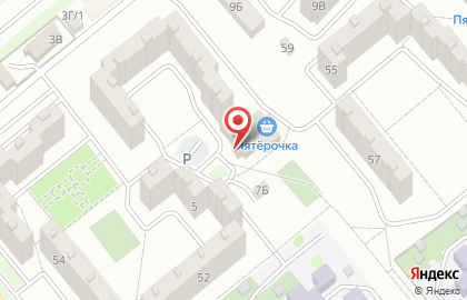 Магазин разливных напитков Рублевка на улице Ленинградской на карте