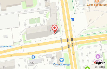 Пункт отбора на военную службу по контракту (первого разряда) на карте