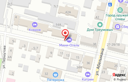 Гостиница Ковров на карте