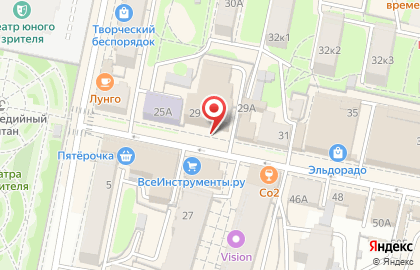 Супермаркет цифровой и бытовой техники DNS на улице Дзержинского на карте
