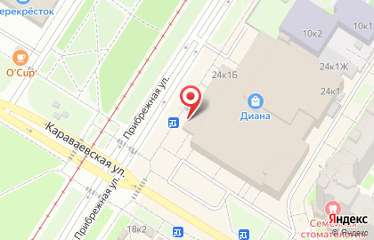 Продовольственный магазин Свежая корзина на Караваевской улице на карте