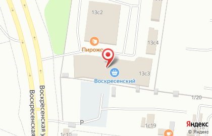 Бутик колбас на Воскресенской улице на карте
