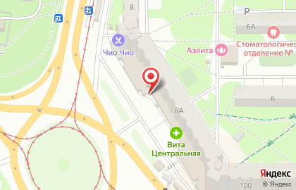 Магазин бытовой техники Полюс в Засвияжском районе на карте