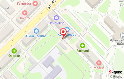 ФКБ Петрокоммерц в Нижнем Новгороде на карте