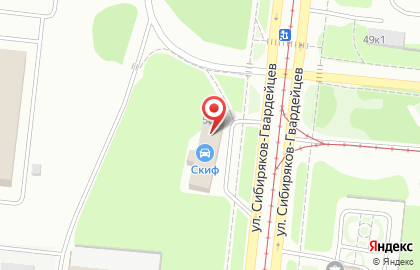 Автосервис Kolecity на улице Сибиряков-Гвардейцев на карте