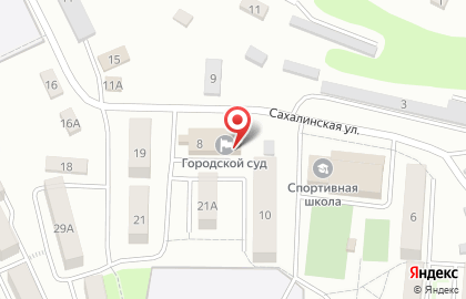 Долинский городской суд на карте