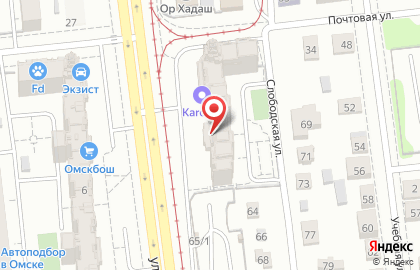 Торговая компания АДЛ-Омск на улице Маршала Жукова на карте
