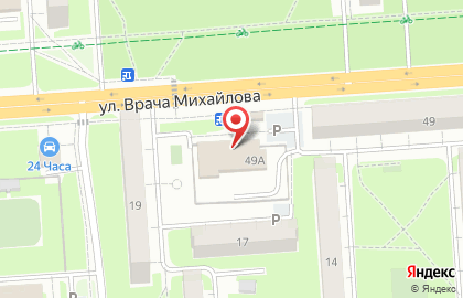 Банкомат Поволжский банк Сбербанка России на улице Врача Михайлова на карте