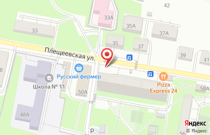 Овощная лавка в Подольске на карте