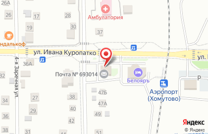 Отдел по управлению территорией Хомутово, Администрация г. Южно-Сахалинска на карте