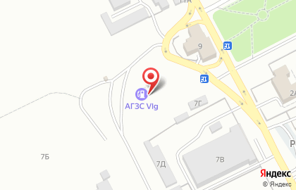 АЗС в Волгограде на карте