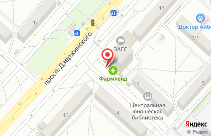 Ломбард тройка на проспекте Дзержинского на карте