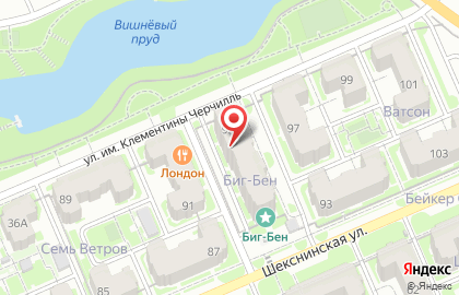 Салон красоты SVstudio на карте