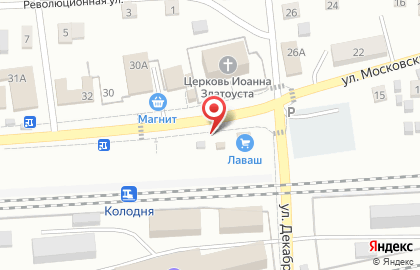 Киоск по продаже продуктов в Смоленске на карте