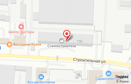 Завод технологического оборудования Станкостроитель на карте