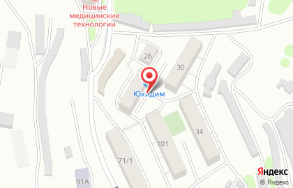 Магазин Юкидим в Петропавловске-Камчатском на карте