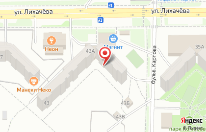 ООО Цифровые технологии на улице Лихачёва на карте