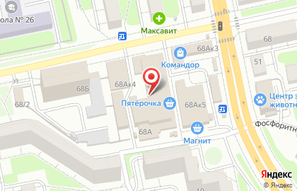 Магазин и киоск куриной продукции Куриный домик в Володарском районе на карте