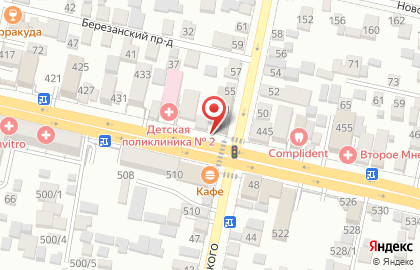 Юридический кабинет в Центральном районе на карте