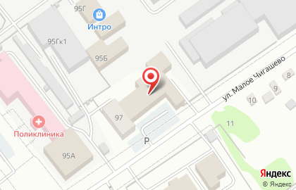 Автосервис в Йошкар-Оле на карте