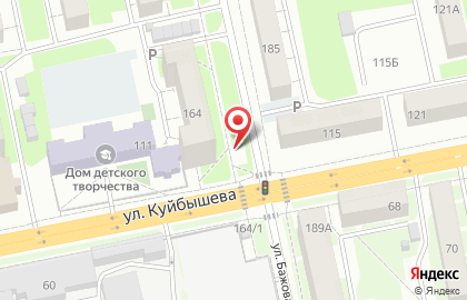Продуктовый магазин в Екатеринбурге на карте