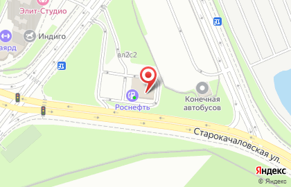 BP на Бульваре Дмитрия Донского на карте
