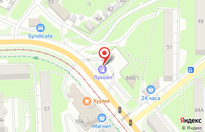 Лукойл-Центрнефтепродукт в Пролетарском районе на карте
