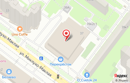 Салон красоты БЬЮТИ ПАРК на метро Беляево на карте