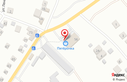 Супермаркет Пятёрочка в Калининском районе на карте