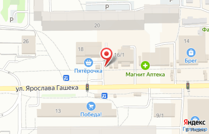Магазин Овощевод в Ленинском районе на карте