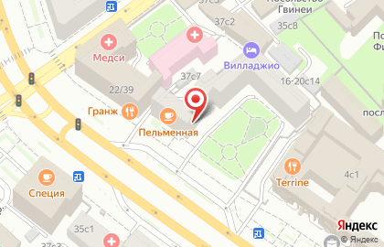Русские апартаменты на Зубовском бульваре на карте