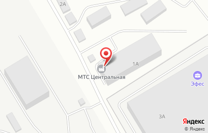 Машинно-технологическая станция Центральная в Кировском районе на карте