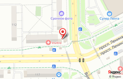 Микрофинансовая организация Быстроденьги на проспекте Ленина, 114 на карте