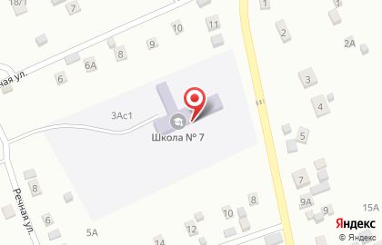 сош № 7 на Амурской улице на карте