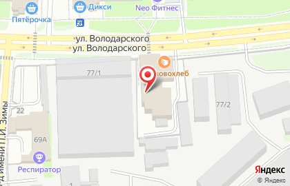 Образовательный центр R and K на улице Володарского на карте